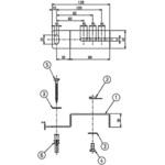 RHE706 湯ぽっと耐震用脚(床用) TOTO