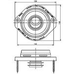 HP510R 排水ソケット(50MM塩ビ管用) TOTO
