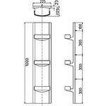 PTT0020SG1 浴室用収納棚3個1体 1個 TOTO 【通販モノタロウ】