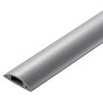 LD-GA1207MGY 配線カバー 床用 モール ( 長さ1m × 幅30mm ) R形状 配線隠し ケーブルカバー エレコム