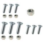 BS-SCREWS-GO80 皿頭小ネジ3種類(M3、M4)・ナット3種類(M3、M4、M6)セット bitstrong