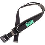 ワークポジショニング用器具用胴補助ベルト FC-Aー110 黒 アルミ製スライドバックル付き ツヨロン(藤井電工)