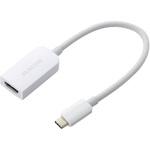 MPA-CHDMIQSMWH USB-C to HDMI 変換アダプタ 4K 60Hz 耐断線 シリコンメッシュ 【USB Type-Cポート搭載 各種対応】 エレコム