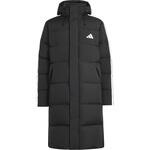 アディダス マストハブ スリーストライプス ルーズフィット フード付き ロング ダウンコート adidas アディダス