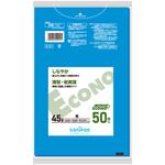 エコノプラス HDPE+LLDPE青45L 50枚0.017 日本サニパック エコノプラス HDPE+LLDPE青45L 50枚0.017 日本サニパック