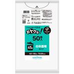 NOCOO オトクナ!ゴミ袋LL+CC白半透明45L 50P .025 日本サニパック NOCOO オトクナ!ゴミ袋LL+CC白半透明45L 50P .025 日本サニパック