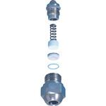 微霧発生極小噴量形空円錐ノズル KBシリーズ ステンレス鋼303製 1/4オス いけうち