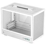 CH160 WH/Mini-ITXケース/ホワイト/高エアフロー/メッシュパネル/高さ172mmまでの空冷CPUクーラーに対応/ATX電源対応(最長140mm)/持ち運び用キャリーハンドル装備 DEEPCOOL