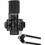 MIC-48-RGB-MA-BK MIC MOUNT ARM マイク 単一指向性 16bit 48kHz アーム Streamplify