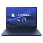 A645LYEC111A dynabook RJ74/LY (Core i7-1360P/16GB/SSD・256GB/ODD無/Win11Pro 24H2/Office無/14.0型WUXGA) Dynabook