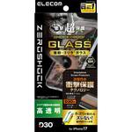 iPhone 17 ガラスフィルム 高透明 D3O(R) 超衝撃保護 Gorilla(R) 簡単貼り付けツール付 ZEROSHOCK エレコム iPhone 17 ガラスフィルム 高透明 D3O(R) 超衝撃保護 Gorilla(R) 簡単貼り付けツール付 ZEROSHOCK エレコム