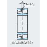 自動調心ころ軸受 24000番台 リン青銅板保持器 W33C3 NACHI(不二越)