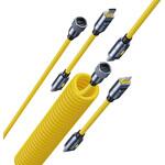 EN-FU260S 多機能充電ケーブル 240W USB-C Lightning  高速充電 延長ケーブル 最大260cm AOHI(アオハイ)