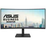 液晶モニタ 34型ウルトラワイド 曲率1500R/フレームレス/ブルーライト軽減/2年保証 VA34VCPSN ASUS(エイスース)