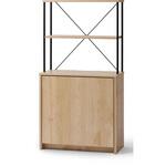 HWPS-635 ペールストッカ―付収納ラック ごみ箱15L×2個付き アイリスオーヤマ