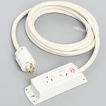 コンビOAタップ2個コード付 アメリカン電機
