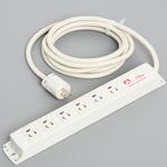抜止OAタップ6個口コード付 アメリカン電機