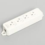 平刃形OAタップ4個コード無 アメリカン電機