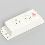 コンビOAタップ2個コード無 アメリカン電機