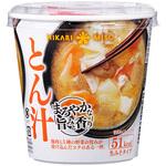 ひかり味噌 まろやかな旨みと香り とん汁 1食x6 ひかり味噌