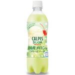 アサヒ飲料 カルピスソーダ 国産メロンクリームソーダ 500mlx24 カルピス