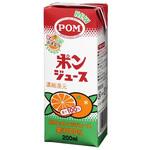 POM ポンジュース 紙 200mlx12 えひめ飲料