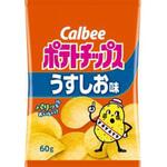 カルビー ポテトチップス うすしお味 60gx12 カルビー