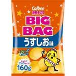カルビー ポテトチップス うすしお味 ビッグ 160gx12 カルビー