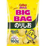カルビー ポテトチップス のりしお ビッグ 160gx12 カルビー