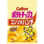 カルビー ポテトチップスコンソメパンチ 60gx12 カルビー