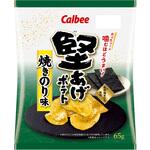 カルビー 堅あげポテト 焼きのり味 65gx12 カルビー
