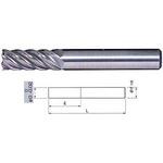 日進工具　超硬エンドミル 無限コーティング2枚刃エンドミル NS(日進工具) スクエア超硬
