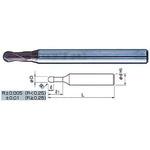 無限コーティング ショートシャンク高速・高硬度加工用ボールエンドミル(焼きばめ用) NS(日進工具)
