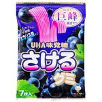 UHA味覚糖 さけるグミ グレープ 7枚x10 UHA味覚糖