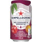 サンペレグノ メログラーノアランチャ 缶 330mlx24 S.PELLEGRINO