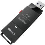 USB3.2(Gen2)対応 TV録画 スティックSSD  ブラック USB Type-Cコネクタ付属 BUFFALO(バッファロー)