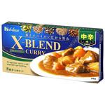 ハウス クロスブレンドカレー 中辛 140gx10 ハウス食品