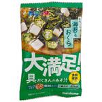 マルコメ フリーズドライ顆粒大満足みそ汁海苔おくら 1食x10 マルコメ