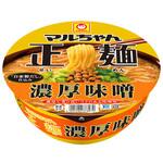 マルちゃん マルちゃん正麺 濃厚味噌 カップ 133gx12 東洋水産(マルちゃん)