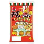三幸製菓 チーズのいたずらパーティーピザ風味 14枚x16 三幸製菓