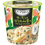 味の素 スープDELI サーモンほうれん草クリームスープパスタ 39g×6 クノール