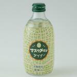 友桝飲料 マスクメロンサイダー    瓶 300mlx24 友桝飲料