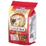 寿がきや ひだまり食堂豚ガラ醤油ラーメン 87gX3袋x9 寿がきや食品