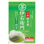 宇治の露 福寿園 伊右衛門 抹茶入煎茶 ティーバッグ 2gx20袋x12 宇治の露製茶