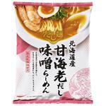 新だし麺 北海道産甘海老だし味噌ラーメン 104gx10 国分グループ本社