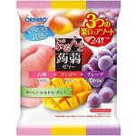 オリヒロ 蒟蒻ゼリーパウチ 白桃マンゴーグレープ 480gx12 オリヒロ