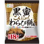 ヨコオデイリーフーズ 黒蜜こんにゃくわらび餅風ゼリー 18個x12 ヨコオデイリーフーズ