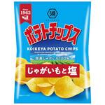 湖池屋 ポテトチップス じゃがいもと塩 60gx12 湖池屋