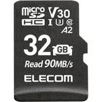 MF-DRMR032GU13 micro SDカード Class10 UHS-I U3 V30 A2 microSDHC 読込最大90MB/s 防水IPX7 高耐久モデル エレコム