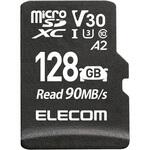 micro SDカード Class10 UHS-I U3 V30 A2 microSDHC 読込最大90MB/s 防水IPX7 高耐久モデル エレコム